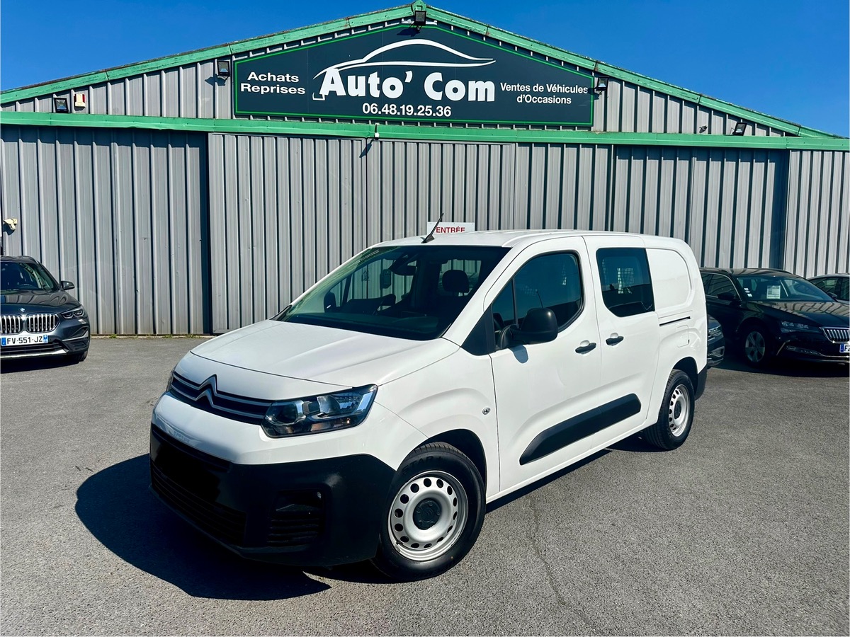 Citroën Berlingo 1.5 BHDI 100CH CABINE AMOVIBLE / PRIX HORS TAXE