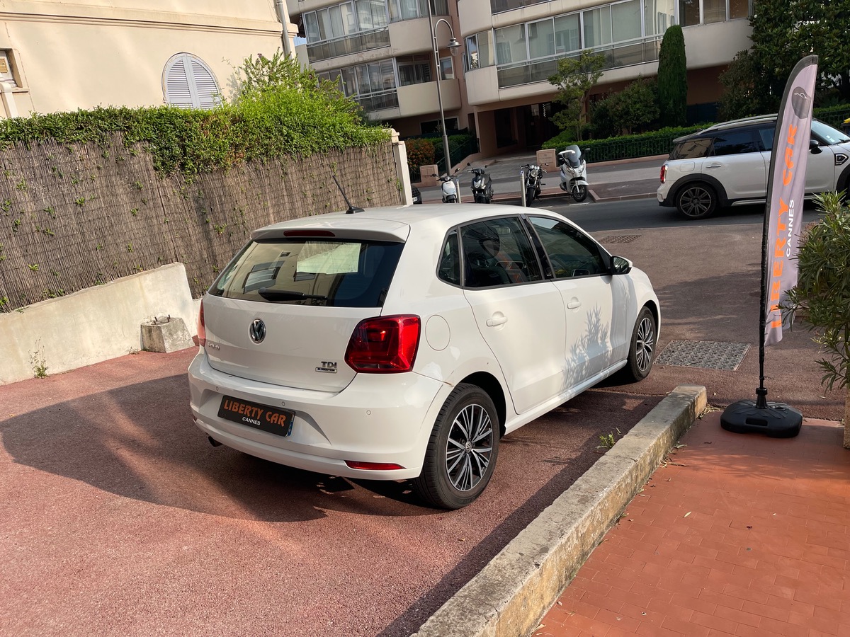Volkswagen Polo 1.4 TDI 90 CV /  Phase 2 DSG7 / 5 portes / Carplay / Finition ALL STAR