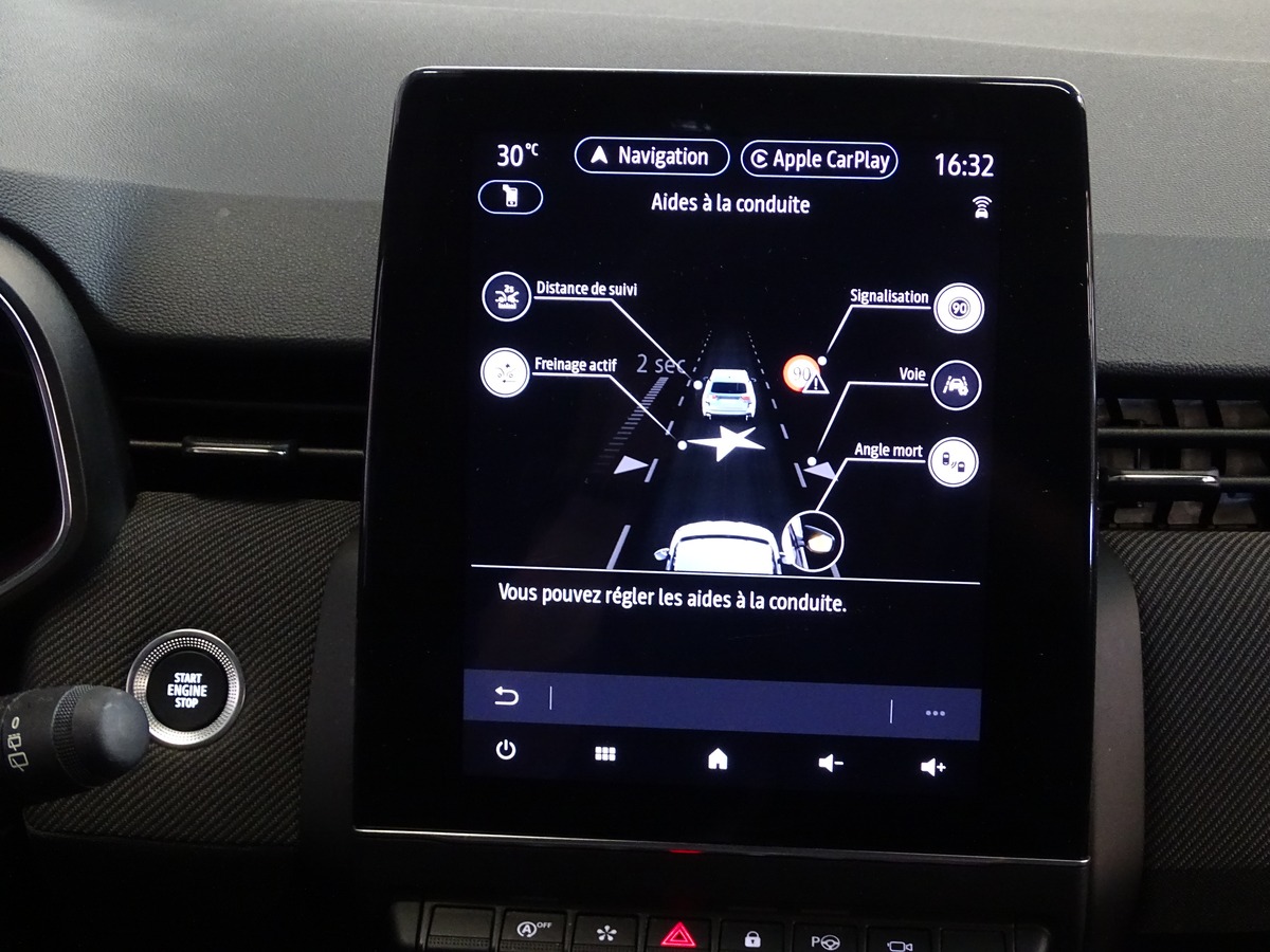 RENAULT Clio V (2) 1.0 TCE 90 Ch ESPRIT ALPINE 1ere main Caméra 360 CarPlay