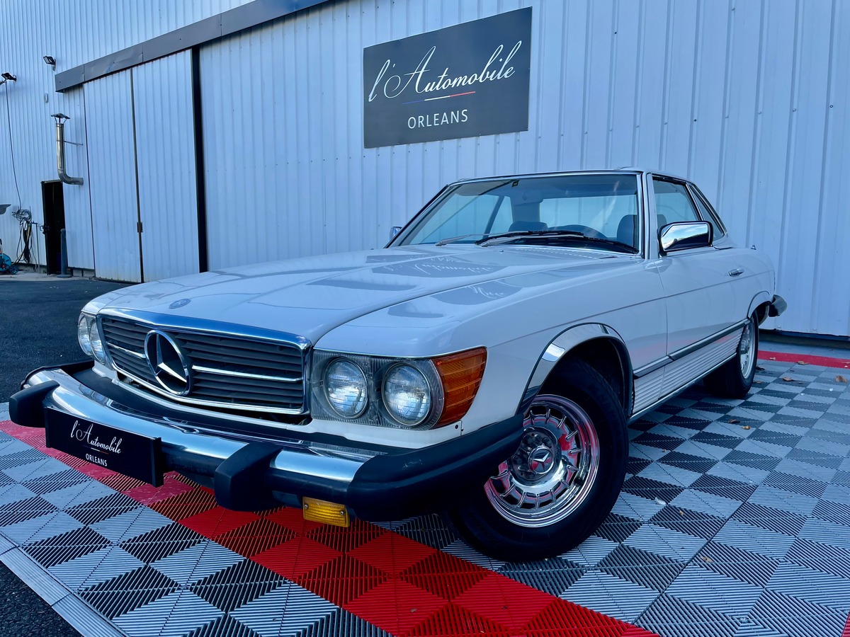 Mercedes-Benz Classe SL 380 V8 1983 FR boite auto i