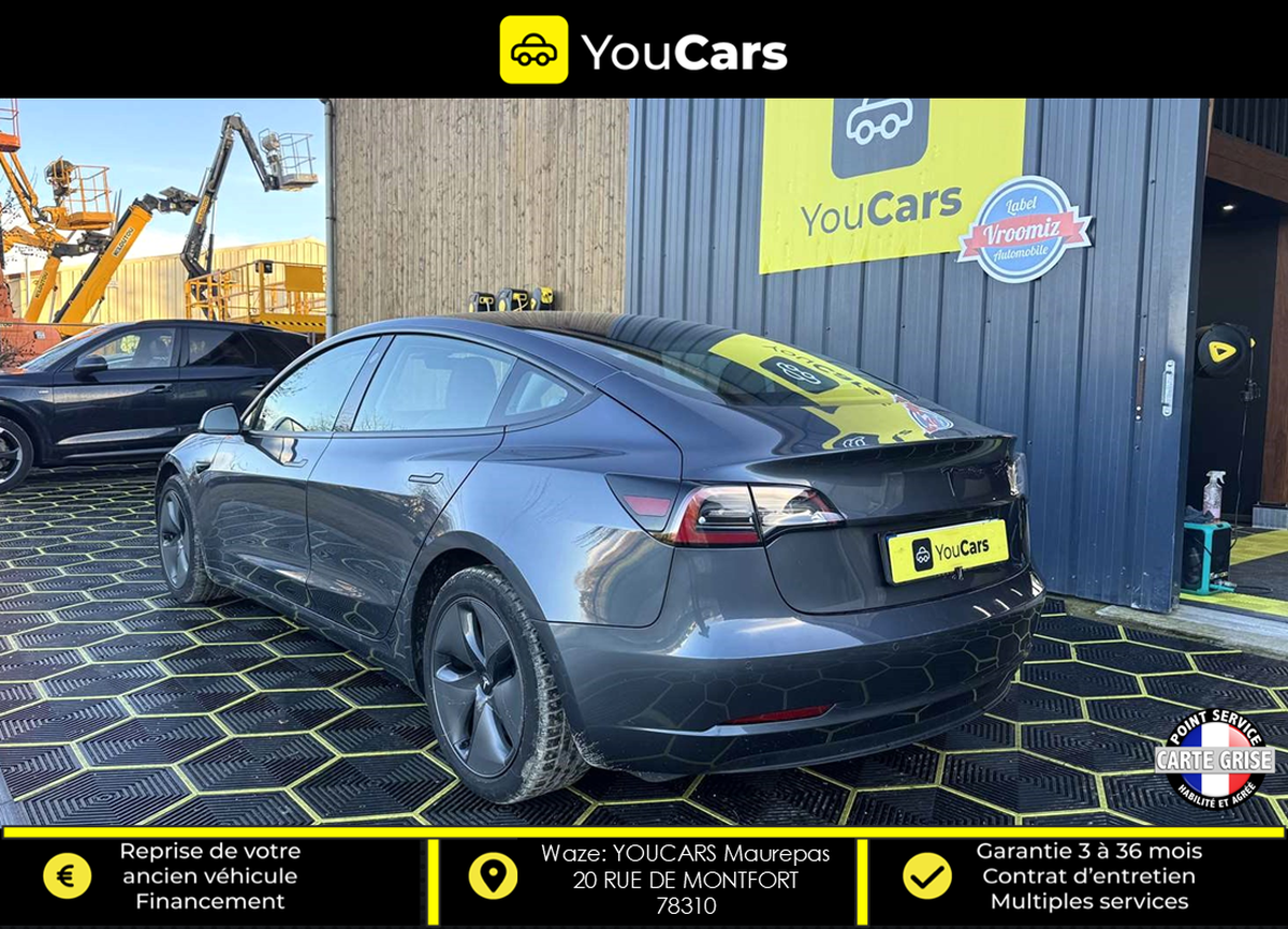 Tesla Model 3 Standart + 325 cv AUTOPILOT TOI PANORAMIQUE PREMIERE MAIN