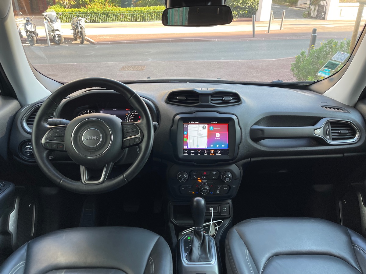 Jeep Renegade 1.4t 140 CV /1er Main / Phase 2 /Caméra / CarPlay / Grand Ecran