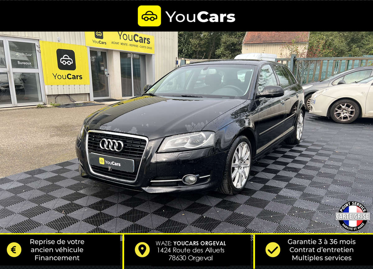 Audi A3 Série 2 Phase 2 Sportback 1.6 TDi 16V FAP 90 cv -