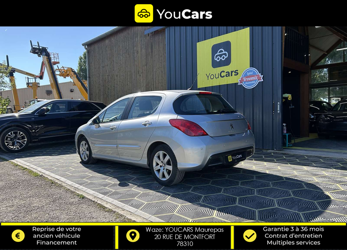 Peugeot 308 5 Portes 1.6 VTi 120 cv Boîte auto ENTRETIEN A JOUR RADAR DE RECUL