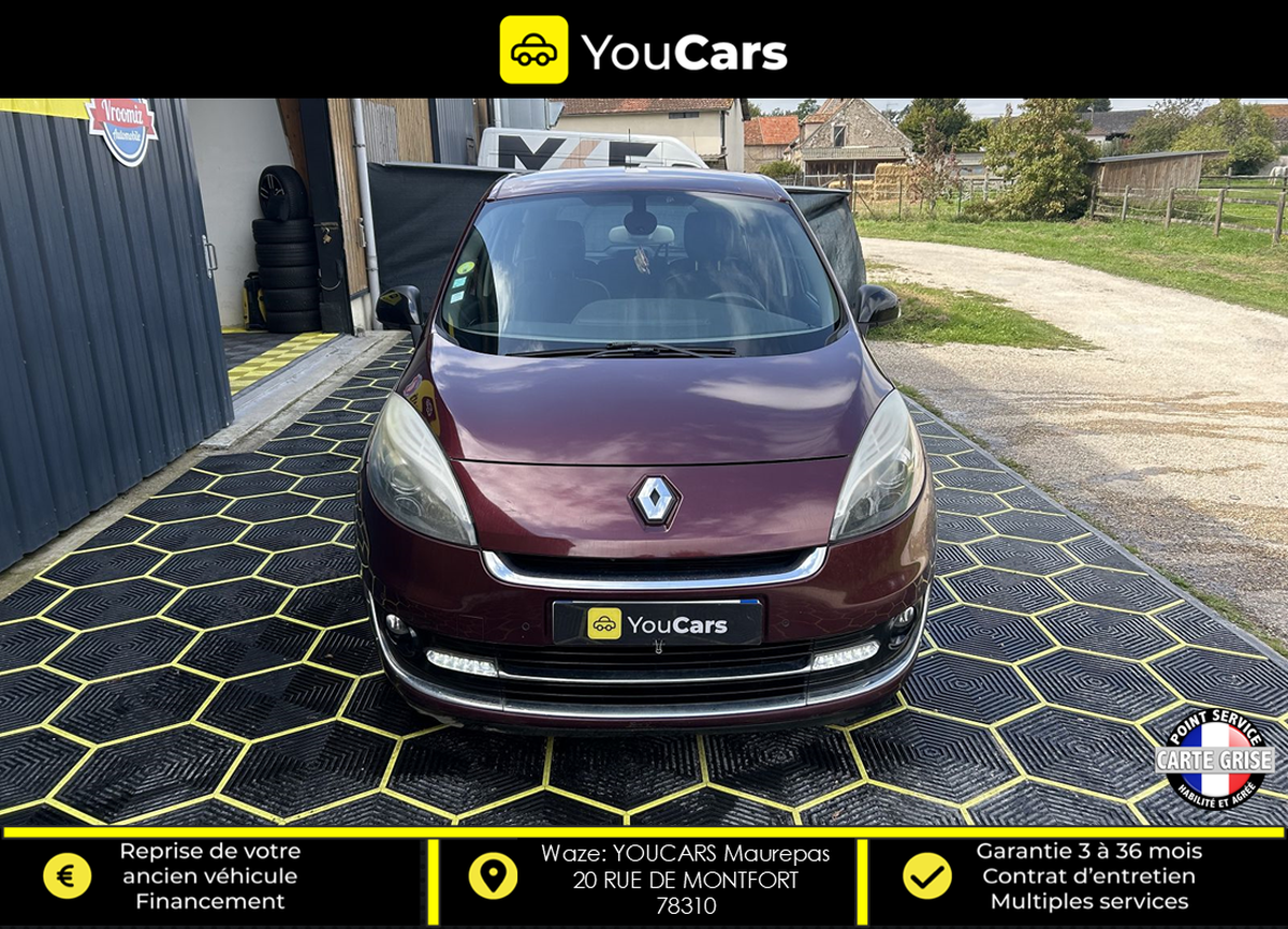 RENAULT Grand Scenic BOSE III Phase 2 1.6 dCi 130 cv INTERIEUR SEMI CUIR - RADAR DE RECUL AV/AR