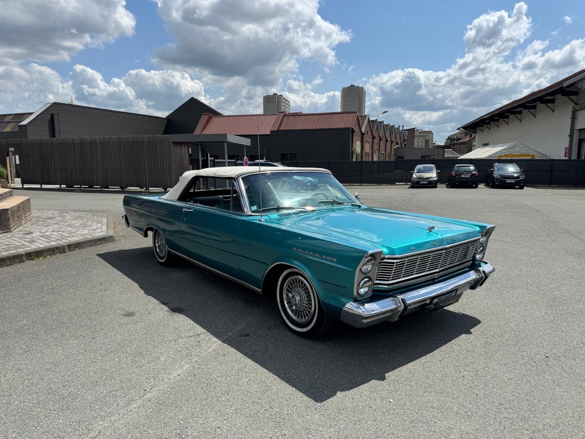 Ford Galaxie 500 V8 352 Ci 1965 CABRIOLET Génération 3