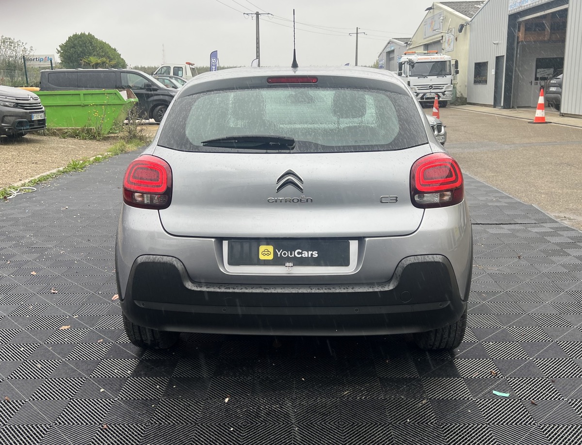 Citroën C3 1.5 BlueHDi 102 cv- CARNET D'ENTRETIEN COMPLET - RADAR DE RECUL - CARPLAY - MOTEUR FIABLE