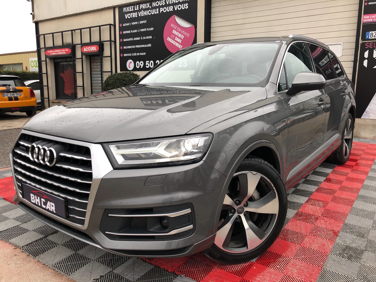 Audi Q7 3.0 272ch avus 7 places 1ere main b