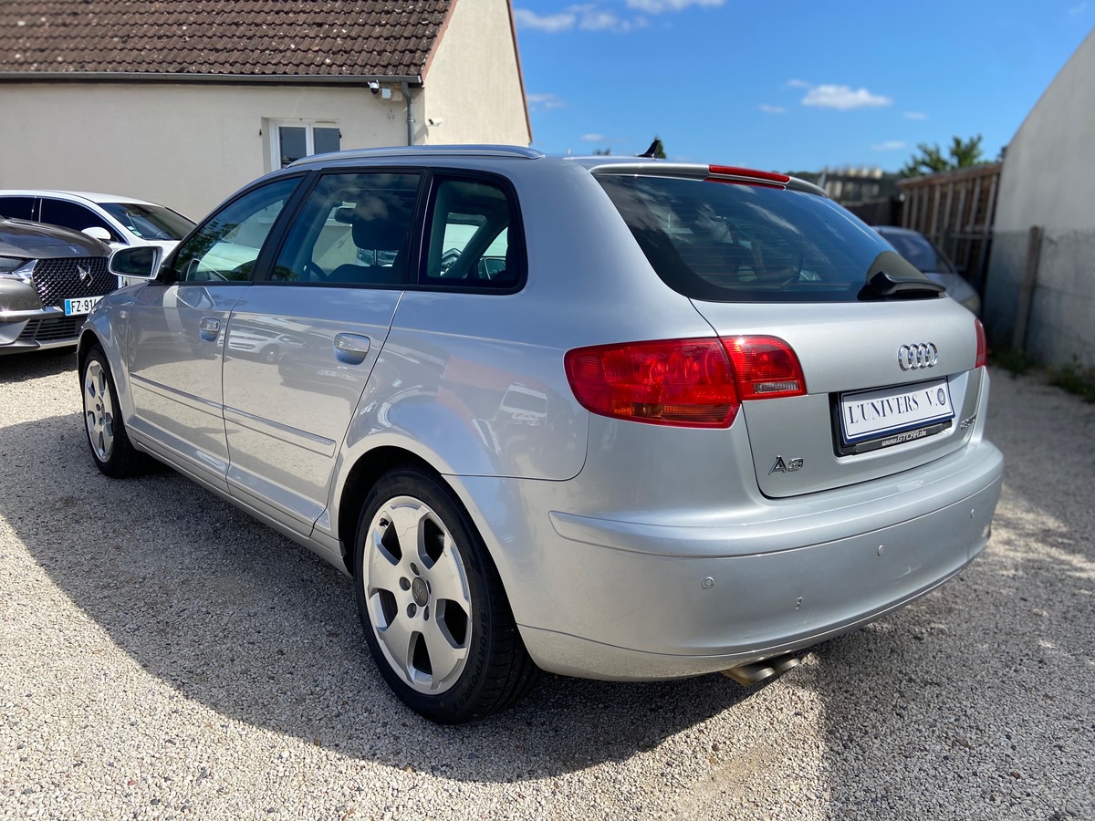 Audi A3 TDI 2.0 140 radar de recul, palette au volant