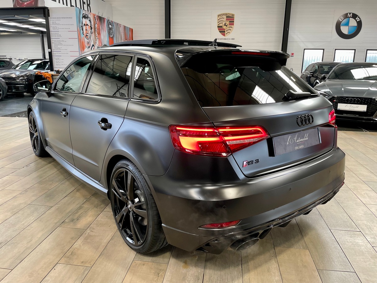 Audi RS3 Sportback (2) 2.5 TFSI 400 Quattro S Tronic Full Options Noir Mat b