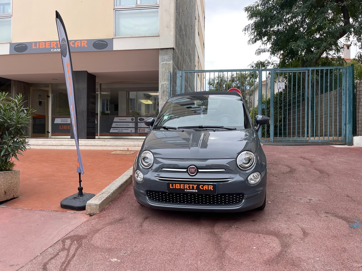 Fiat 500 1.2 69 CV Cabriolet / Grand écran