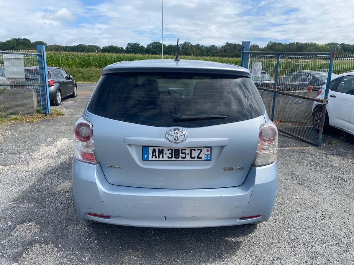 Toyota Verso 2.0 d4d 126cv 7places 225008kms bon état 