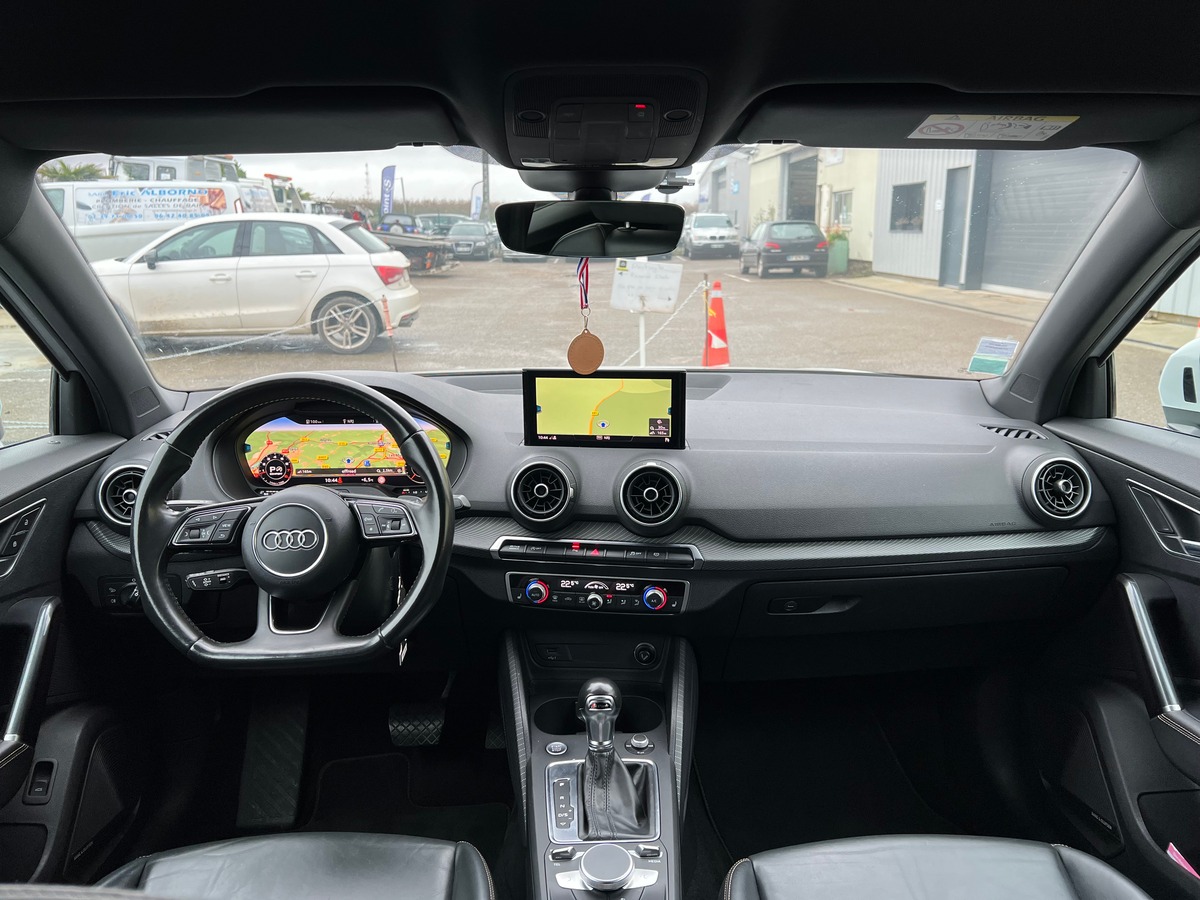 Audi Q2 1.4 TFSI S-Tronic7 150 cv Boîte auto - ENTRETIEN A JOUR - VIRTUAL COCKPIT - CAMERA DE RECUL