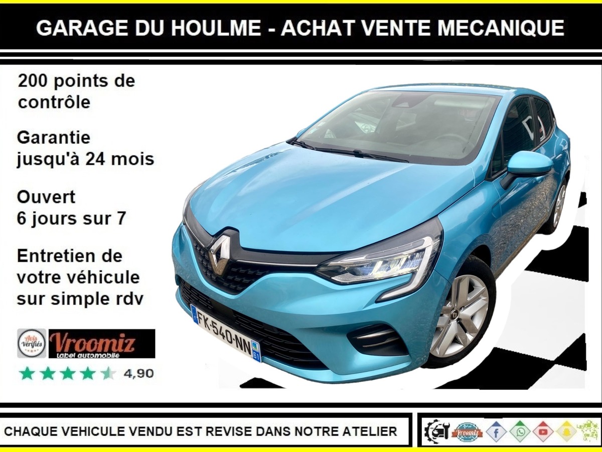 Renault Clio 5, dci 85, Business edition, Proche du neuf, 85mkm