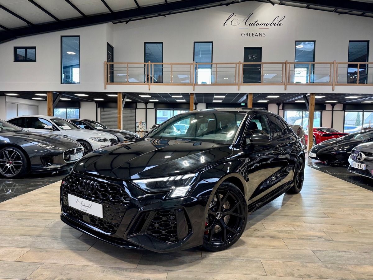 Audi RS3 Sportback QUATTRO 2.5 TFSI 400CV FULL BLACK ORIGINE FRANCE