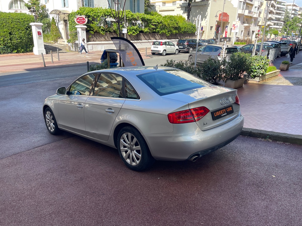 Audi A4 2.7 TDI V6 190 CV / Boite Auto / Intérieur Cuir Beige / Ecran GPS/ Caméra