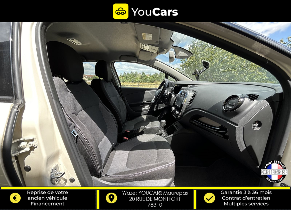 RENAULT Captur INTENS 1.2 TCe EDC6 120 cv ENTRETIEN EXCLUSIF RENAULT - RADAR DE RECUL