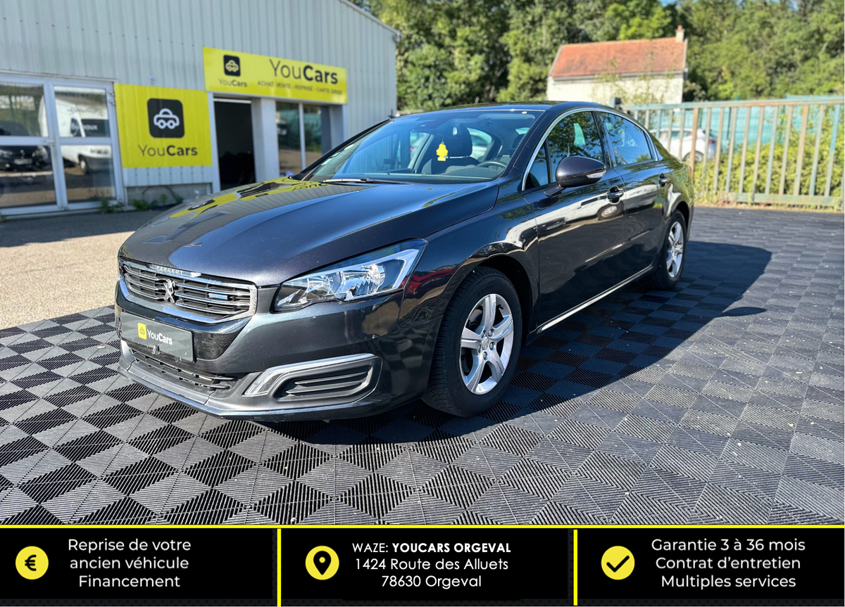 Peugeot 508 1.6 e-HDI EAT6 S&S 120 cv Boîte auto - AIDE PARKING - CLIMATISATION - REGULATEUR