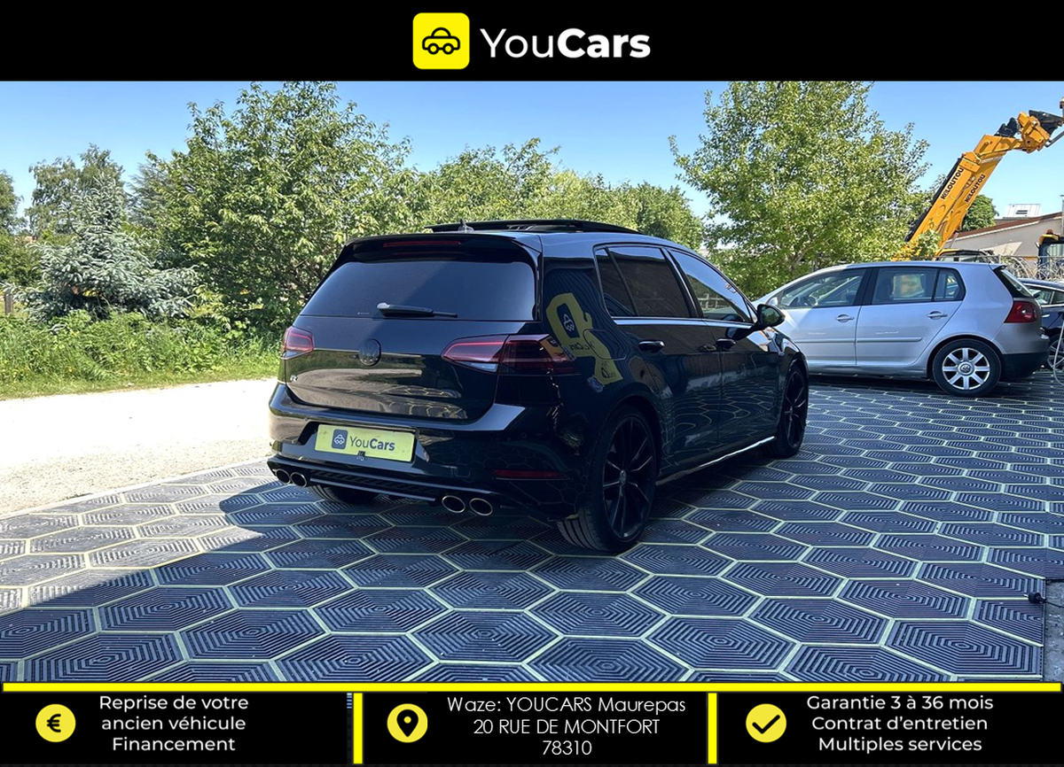 Volkswagen Golf VII 7 R 4Motion R 2.0 TFSi DSG7 300 cv BOITE AUTO - TOIT OUVRANT - VIRTUAL COCKPIT