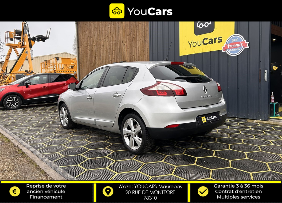 RENAULT Megane III 3 LIMITED 1.5 dCi 110 cv KIT DE DISTRIBUTION FAIT - FACTURE ENTRETIEN