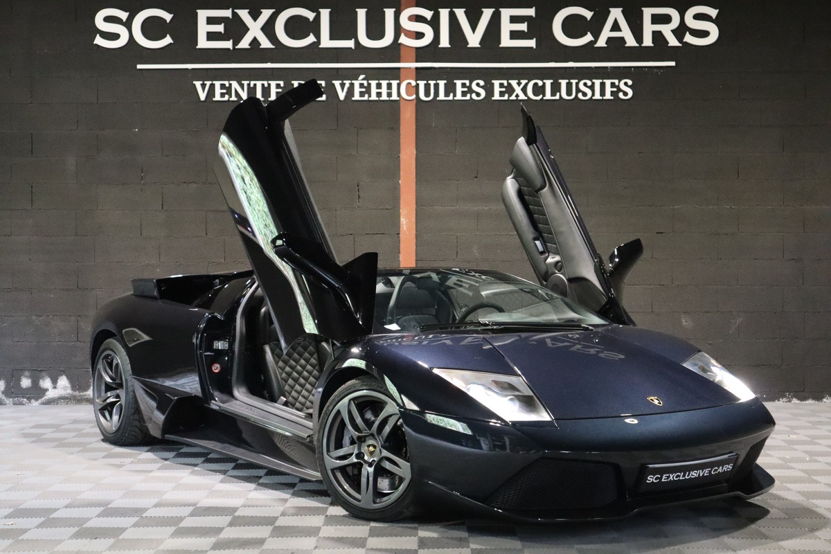 Lamborghini Murcielago Roadster LP640-4 640 CV V12 6.5 - Immat Française - Entretien à jour