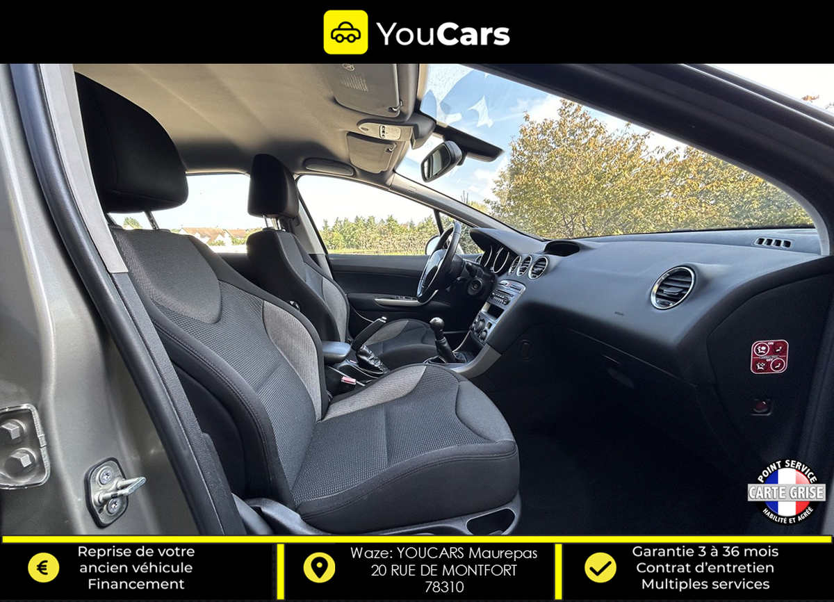 Peugeot 308 1.6 VTi 16V 120 cv FEUX AUTOMATIQUE - CLIM AUTO