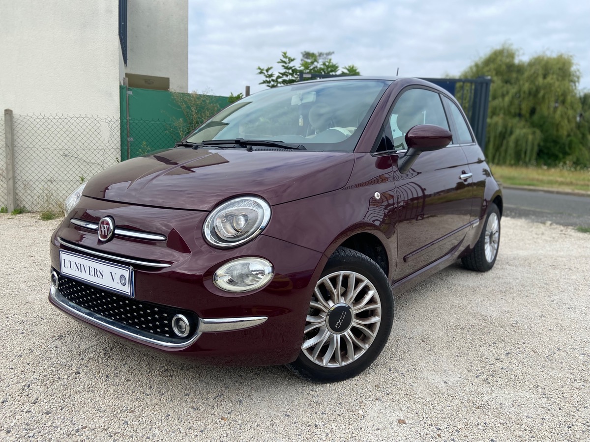 Fiat 500 toit panoramique 1.2 8v 69ch  Lounge