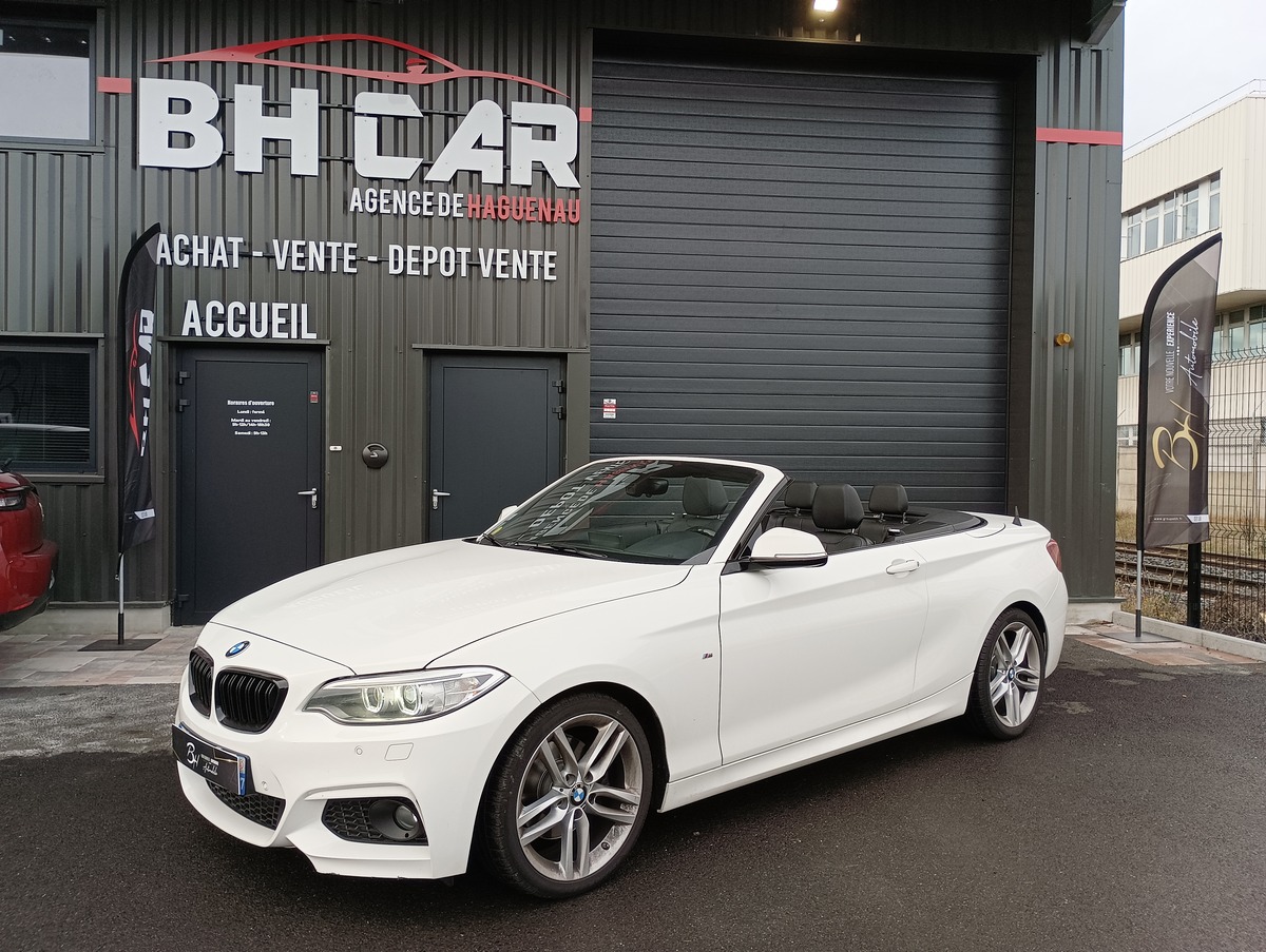 Image: Bmw Série 2 Cabriolet 220D 190CV BVA8 Pack M Cuir