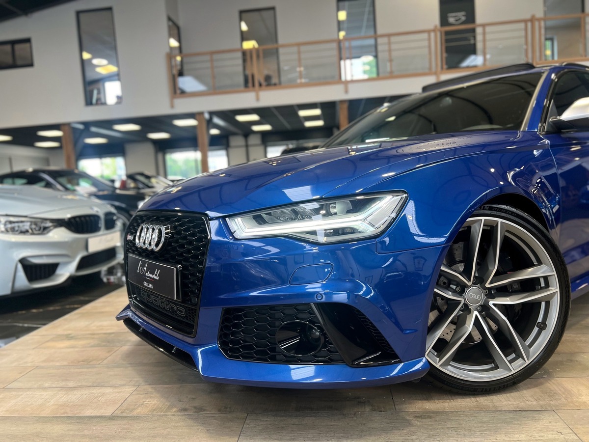 Audi RS6 Avant C7 QUATTRO 4.0 V8 TFSi 560 BLEU SEPANG MALUS INCLUS