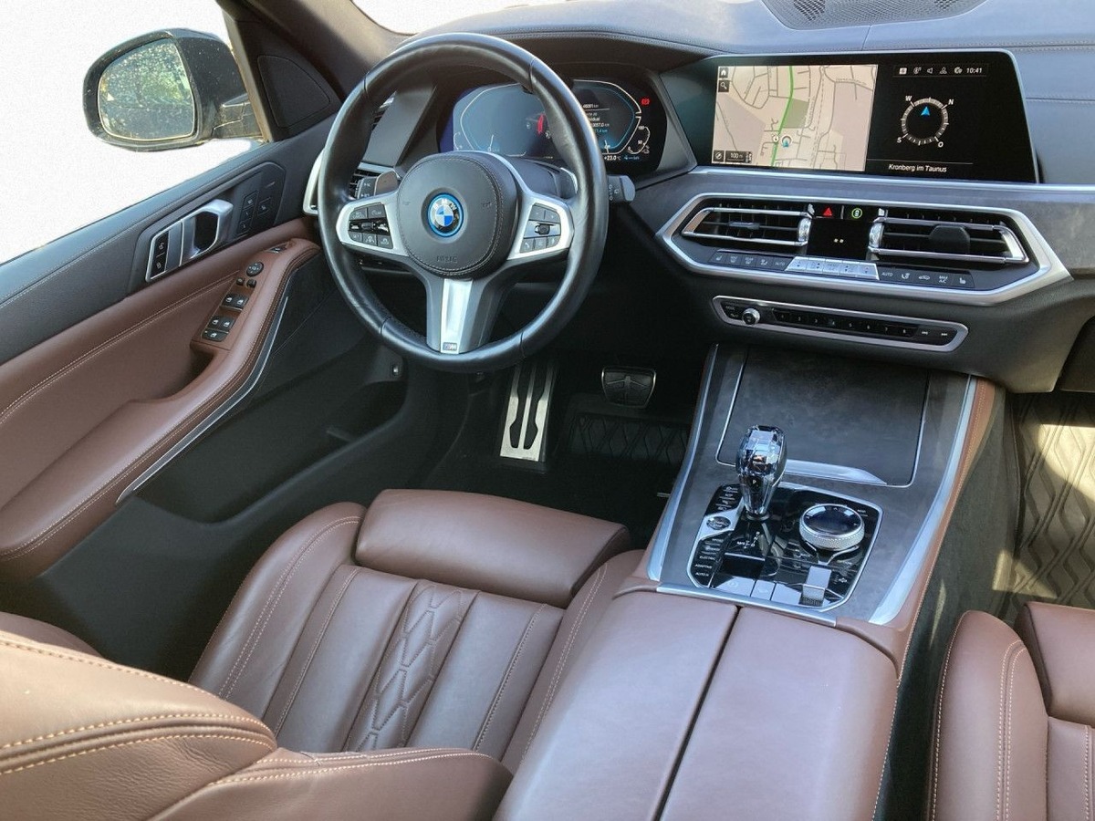 Bmw X5 IV xDrive45e 394ch M Sport/roues directrices/tête haute/lumière laser/attelage/caméra/CarPlay