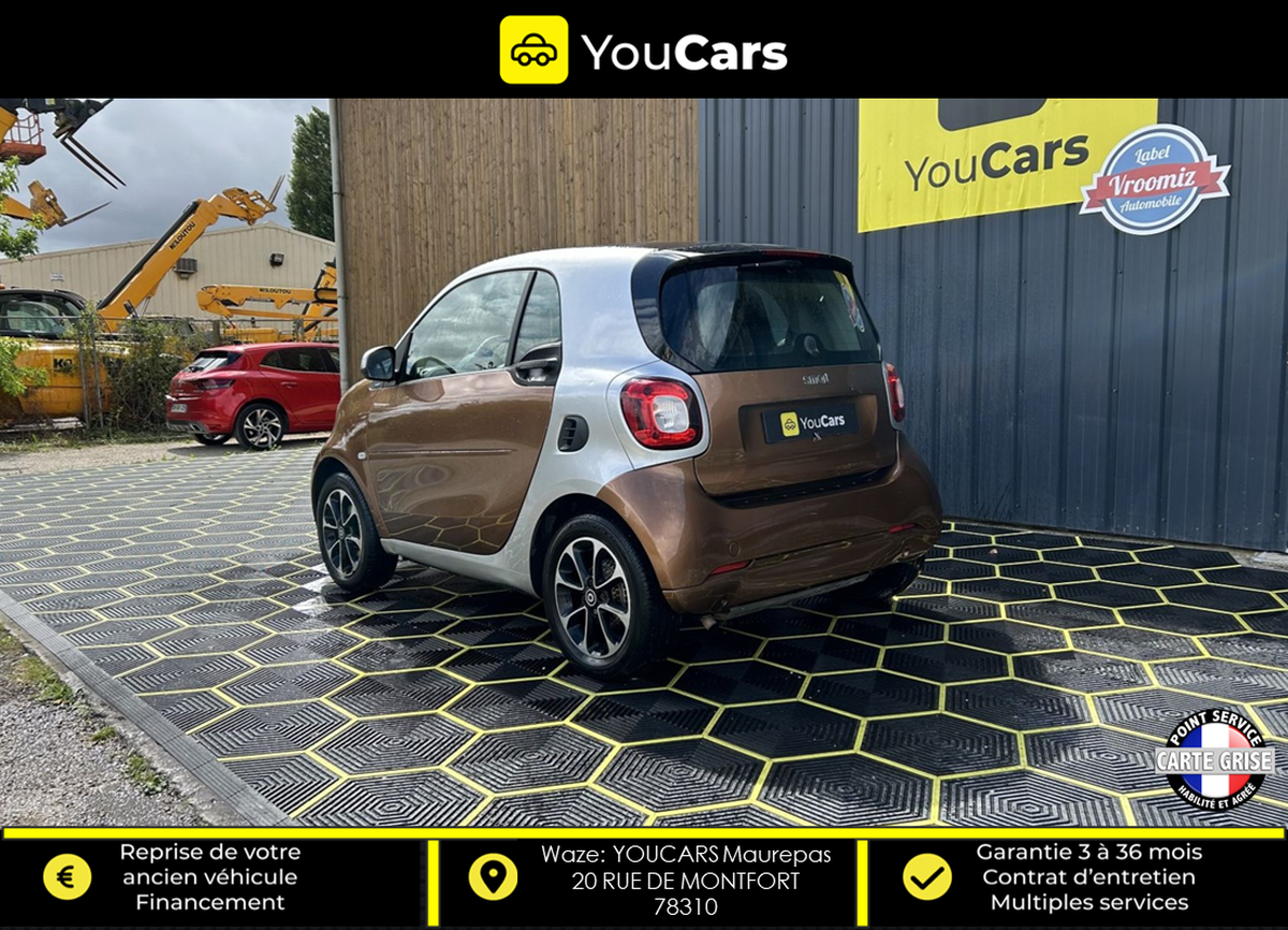 Smart FORTWO 0.9 TI Coupé twinamic 90 cv BOITE AUTO