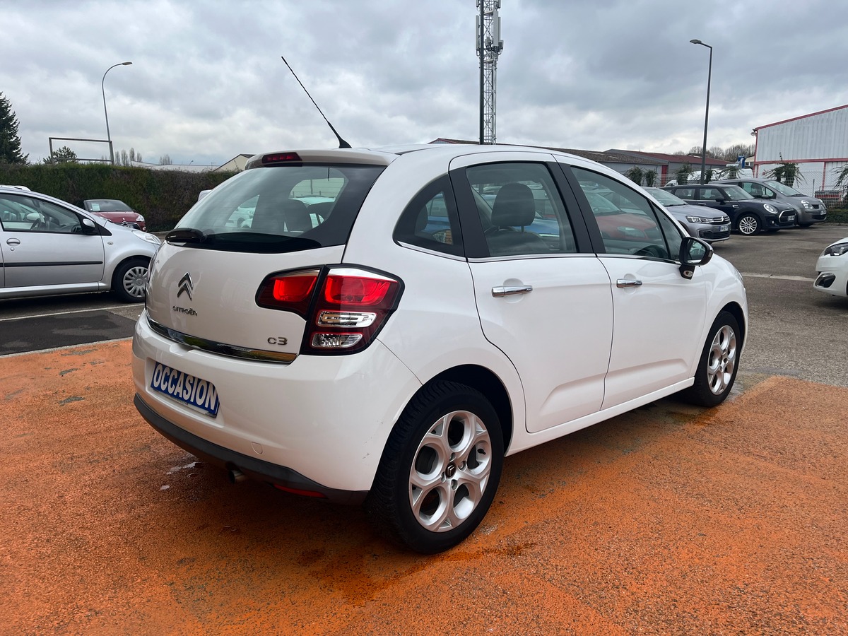 Citroën C3 1.2 VTI 82 CH EXCLUSIVE 1ERE MAIN