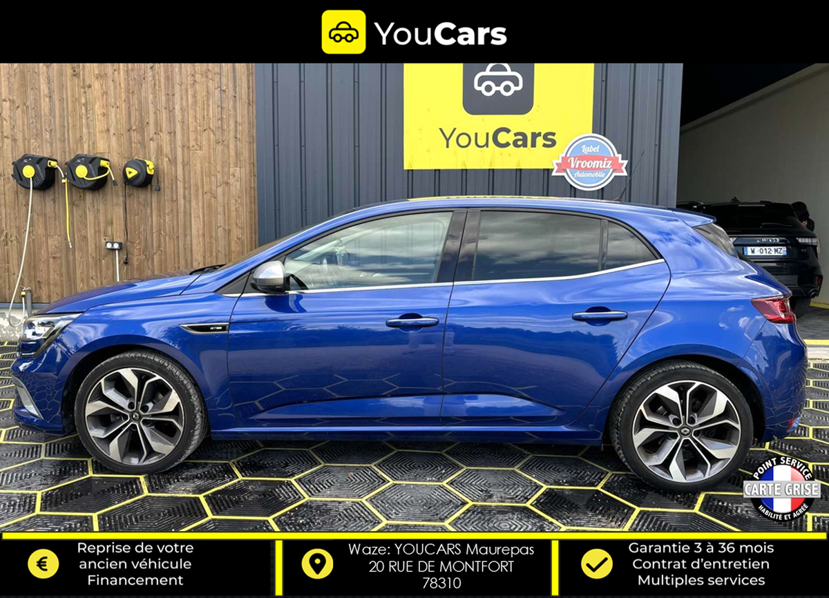 RENAULT Megane 4 GT LINE 1.3 TCe  140 cv CAMERA DE RECUL