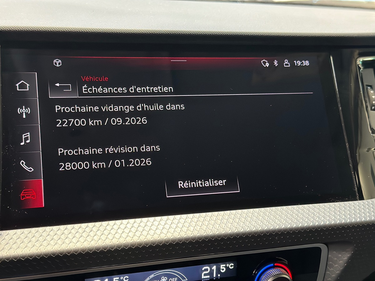 Audi A1 Sportback 25 TFSI 95 ch Advanced - 1ère Main