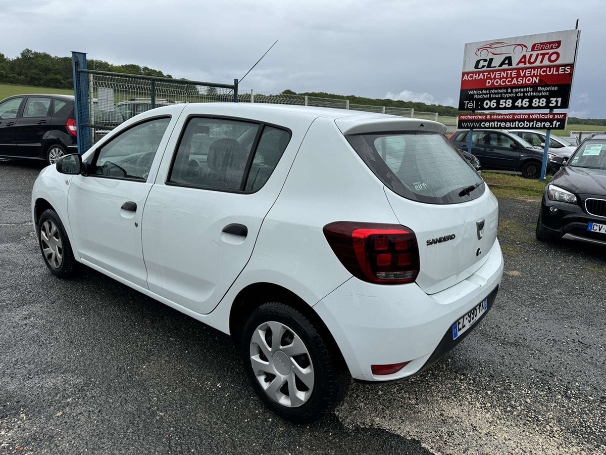 Dacia Sandero sce 75 année 2018 179016km bon état 