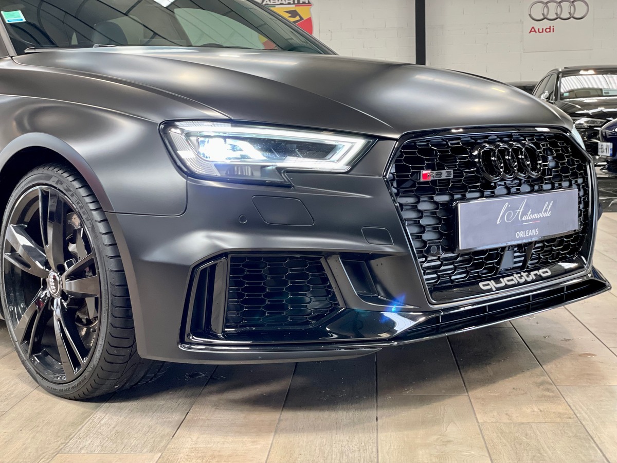 Audi RS3 Sportback (2) 2.5 TFSI 400 Quattro S Tronic Full Options Noir Mat b