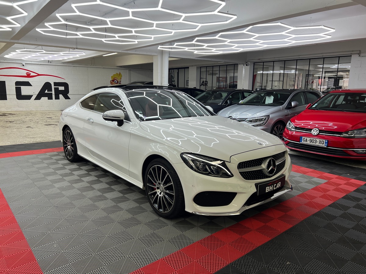 Image: Mercedes Benz Classe C Coupé 250 - 2.0 211 ch - AMG Line - TOIT PANO/ BURMESTER / CAMERA360 / ETC