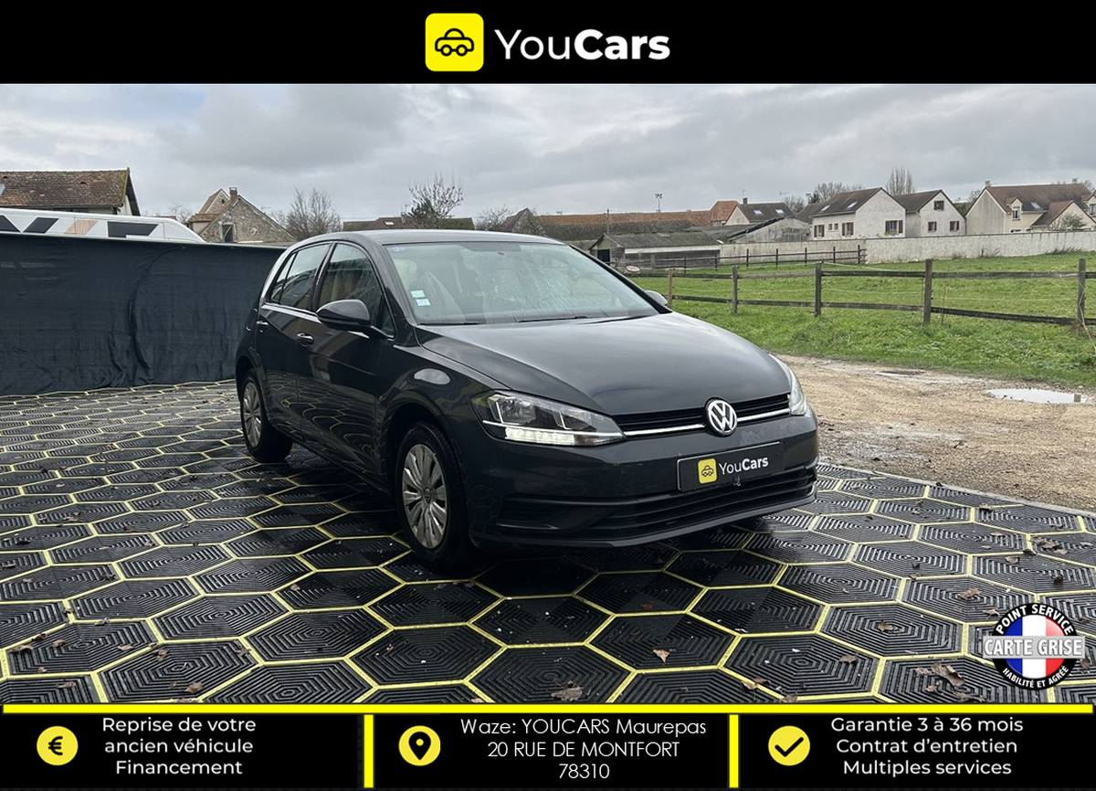 Volkswagen Golf VII 7 5 Portes 1.0 TSI 86 cv ECRAN BLUETOOTH