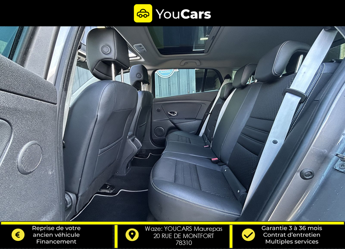 RENAULT Megane Estate BOSE 1.6 dCi 130 cv TOIT OUVRANT - SIEGES CHAUFFANTS - CAMERA DE RECUL