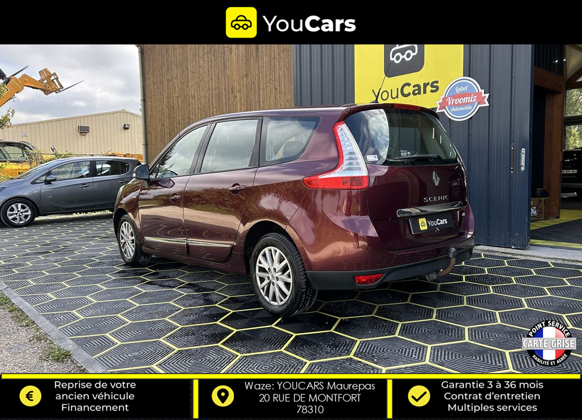 RENAULT Grand Scenic BOSE III Phase 2 1.6 dCi 130 cv INTERIEUR SEMI CUIR - RADAR DE RECUL AV/AR