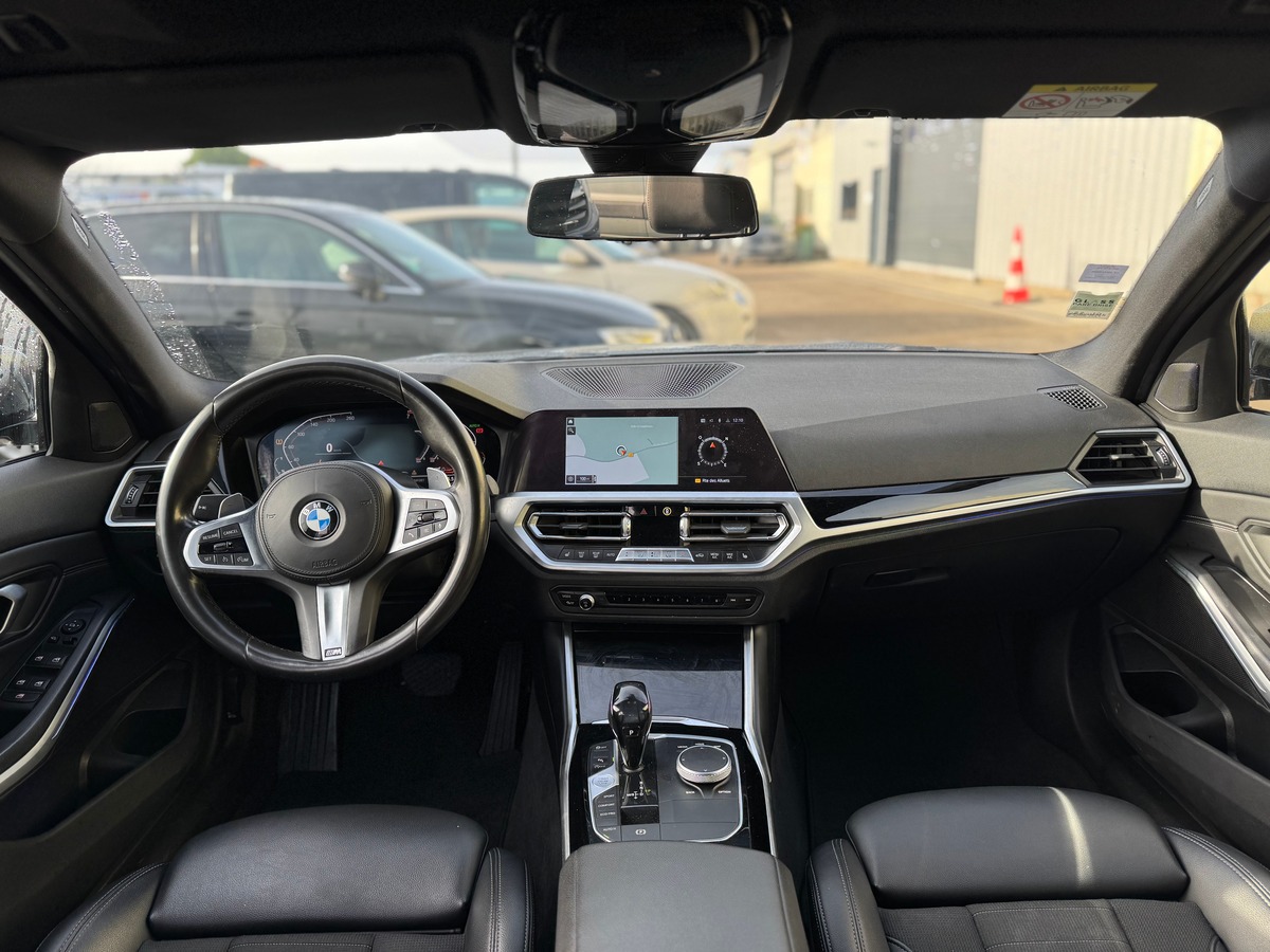 Bmw Série 3 320 i 2.0 184 cv Boîte auto PACK M - APPLE CARPLAY - CUIR - VIRTUAL COCKPIT