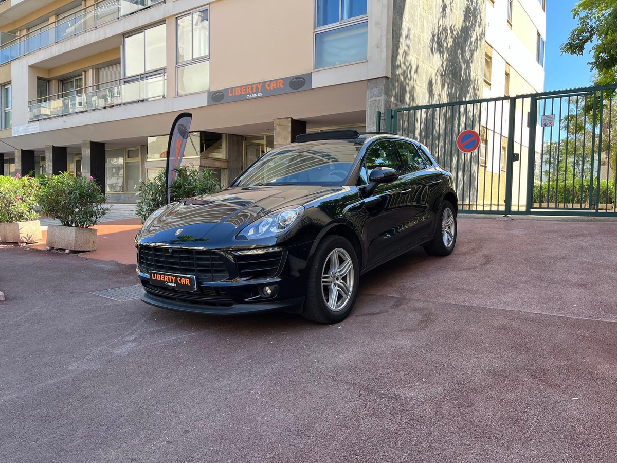 Porsche Macan 2.0 TFSI 252CV / KM REEL / Pack Chrono / Sport Plus / Caméra 360° / Toit ouvrant