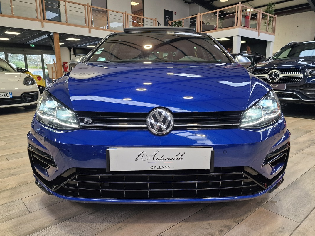 Volkswagen Golf VII (2) R 2.0 TSI 310 4MOTION DSG7 BLEU LAPIZ + ECHAPPEMENT SPORT