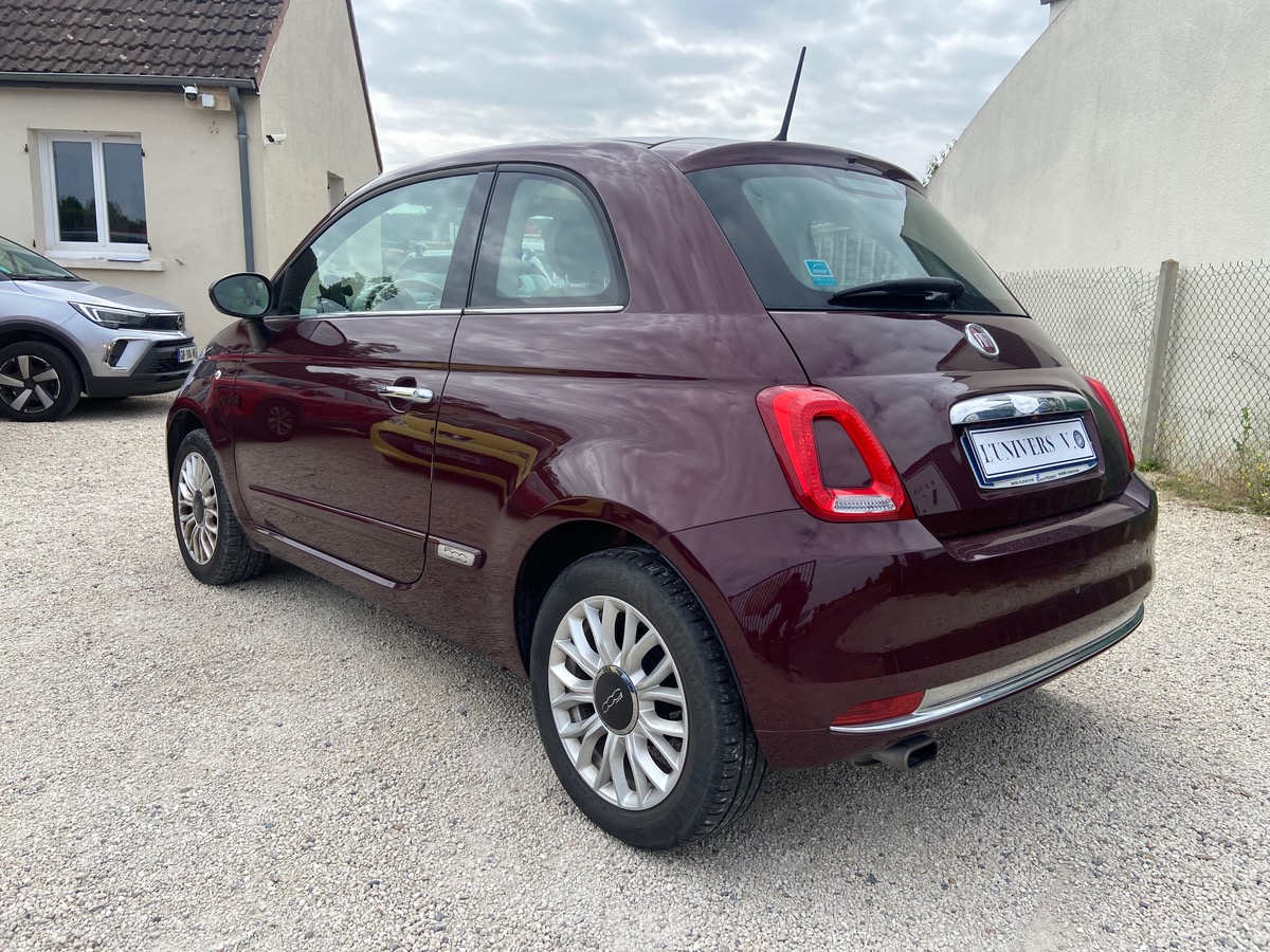 Fiat 500 toit panoramique 1.2 8v 69ch  Lounge