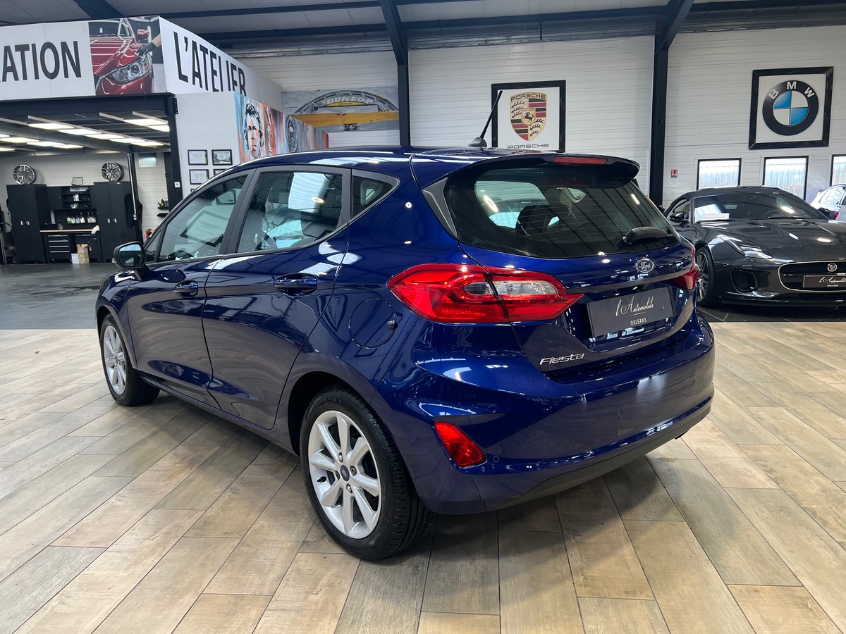Ford Fiesta VI 1.0 ECOBOOST 100 ch S&S BVA DEEP IMPACT BLUE /GPS/CAMERA/BLUETOOTH/
