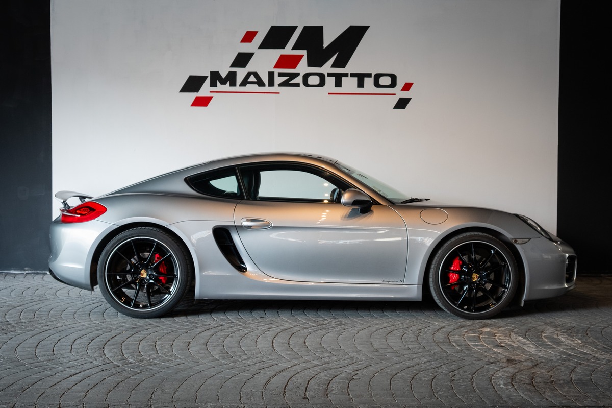 Porsche Cayman S 981 | GT-silver metallic | Echappement sport | Très bon Etat | Garantie 12 mois