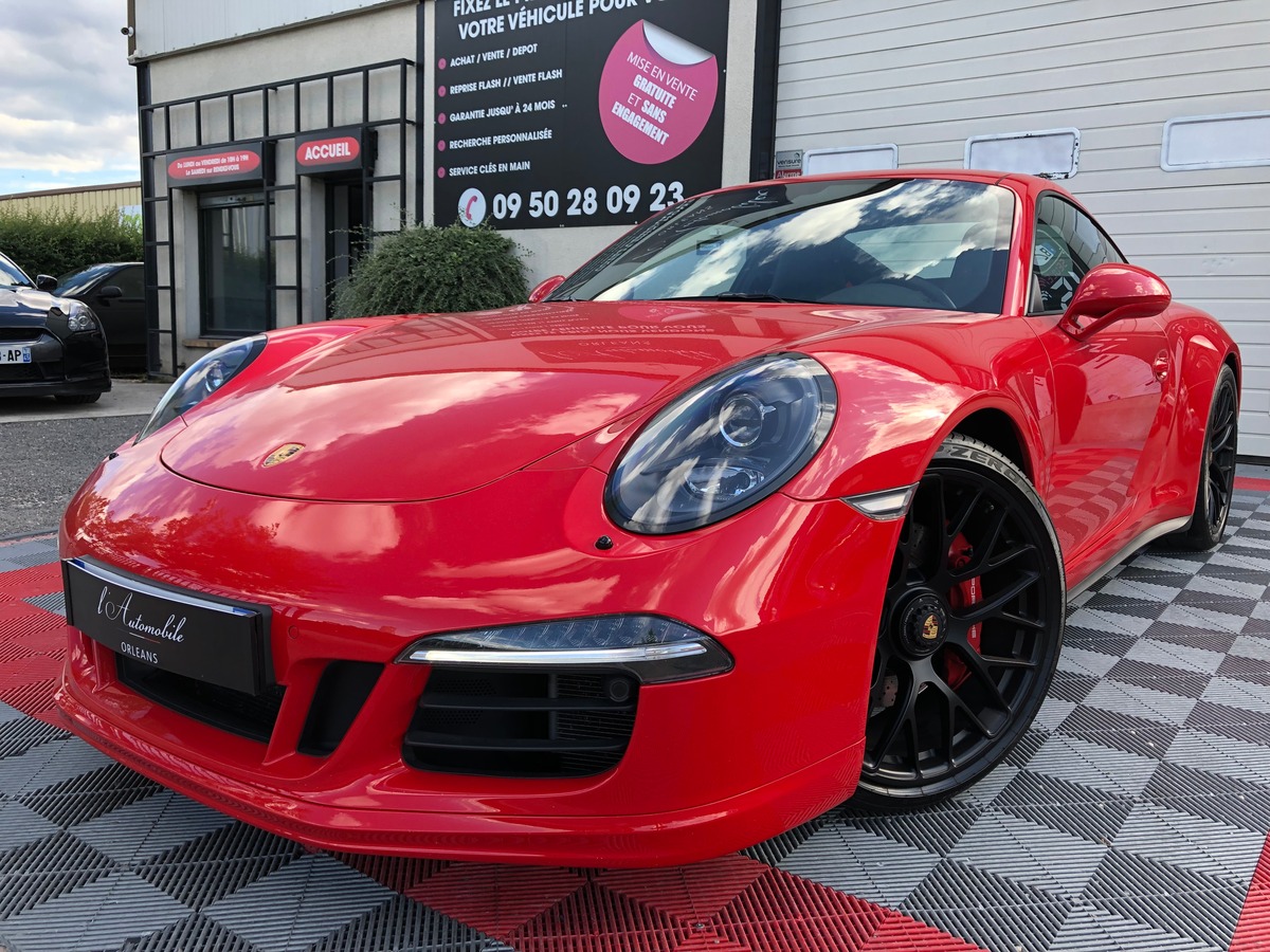 Porsche 911 991 GTS 3.8 430 ROUGE INDIEN o