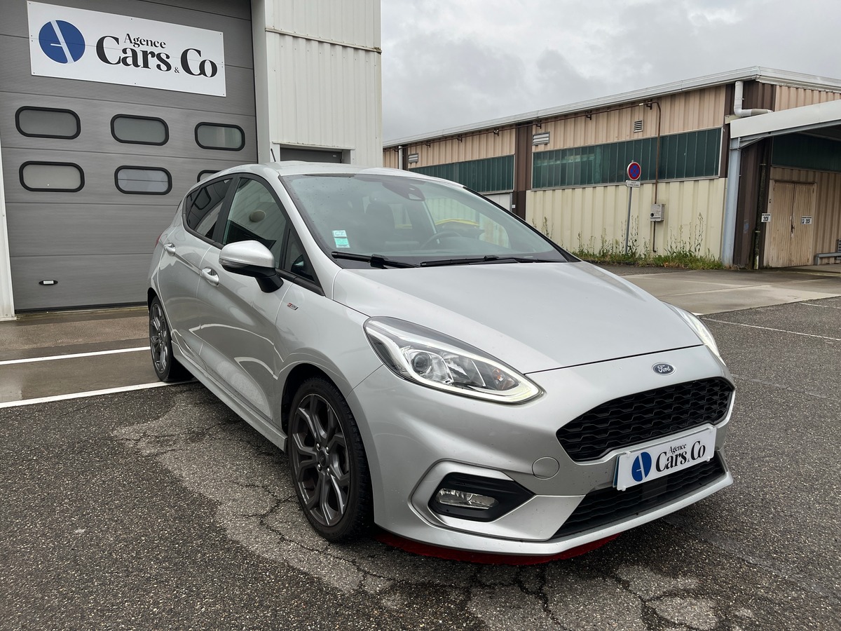 Ford Fiesta 1.0 ECOBOOST MHEV 125ch ST-LINE X, SUIVI FORD, CHARGEUR A INDUCTION, CARPLAY, REGULATEUR