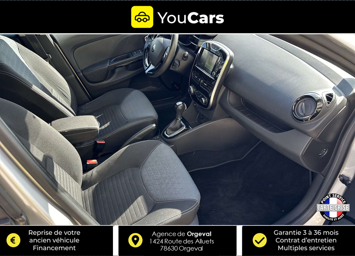 Renault Clio 4 1,5 dci 90cv GT line - boite auto