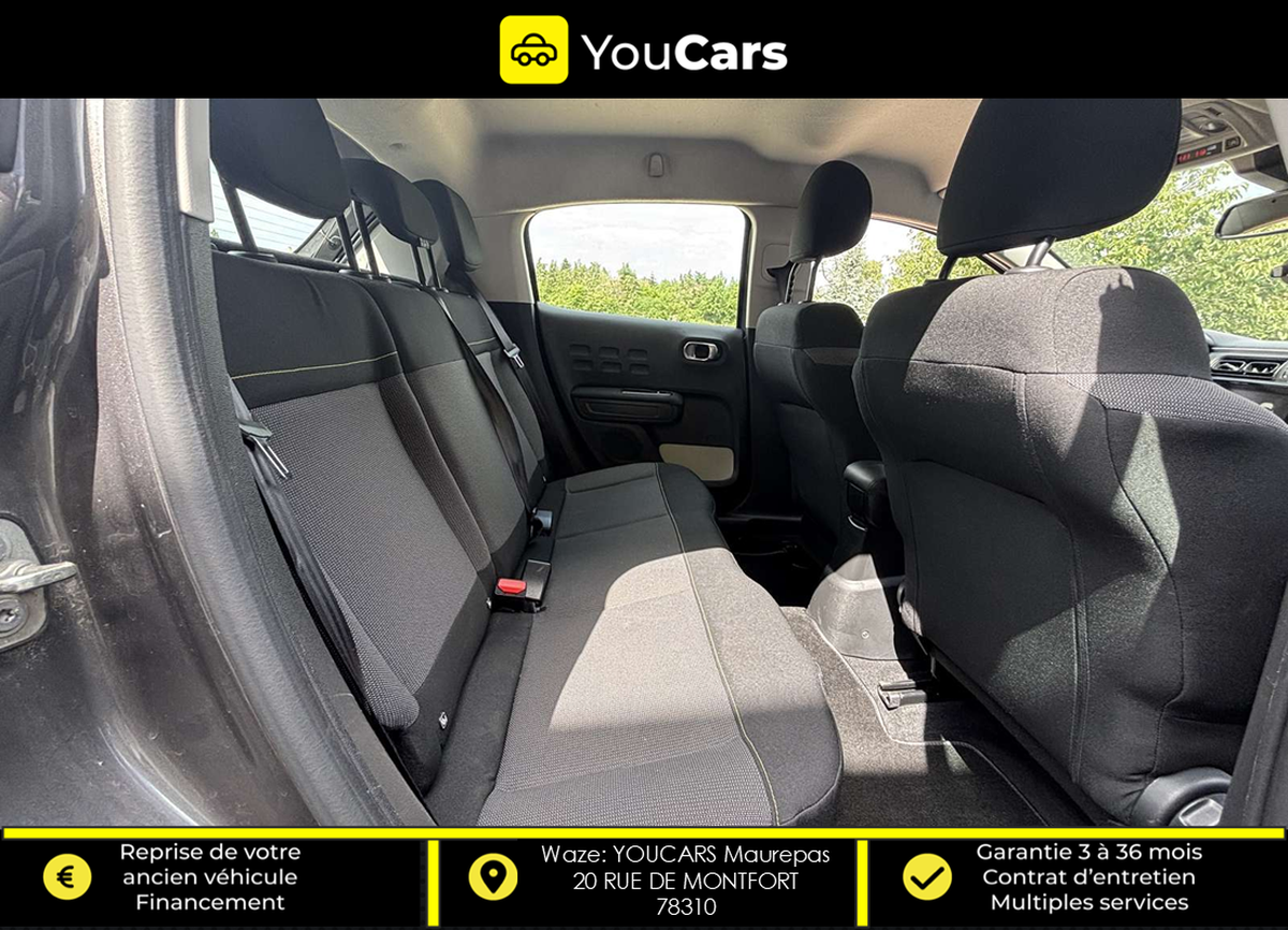 Citroën C3 III 1.6 BlueHDi 75 cv RADAR DE RECUL APPLE CARPLAY
